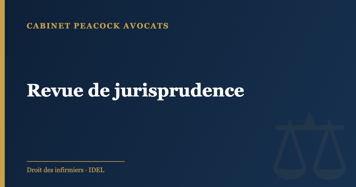 Revue de jurisprudence